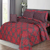 3-Piece Royal Stylish Printed Cotton Bedsheet Set – Elegant & Luxurious Designs