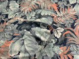 3 Pcs Tropical Botanical Print Bedsheet Set With Coordinated Pillow Covers