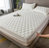 Premium Quality Quilted Waterproof Mattress Cover For Double Bed King Size